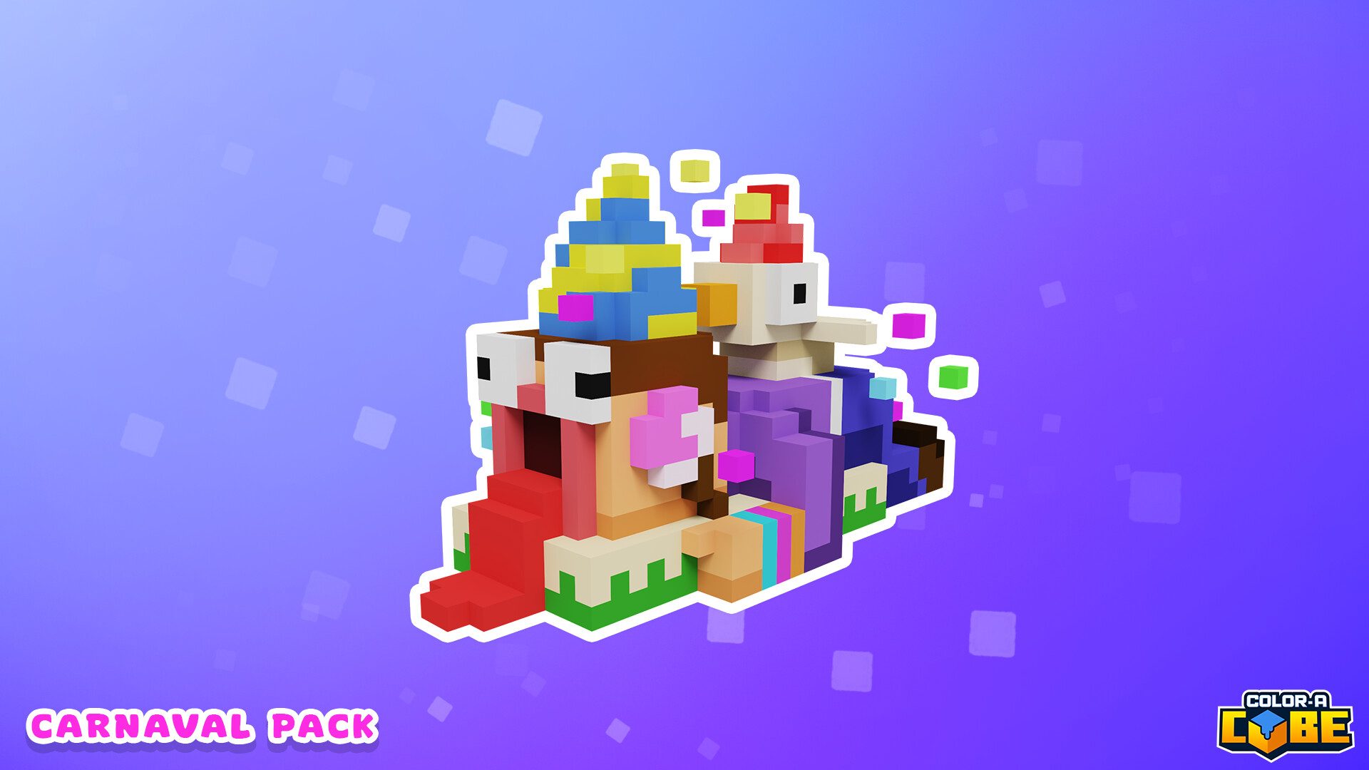 Color-A-Cube - Carnaval Pack screenshot 2