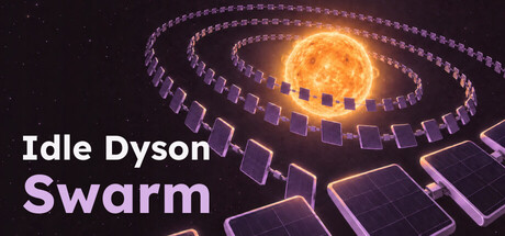 Idle Dyson Swarm — Steam header