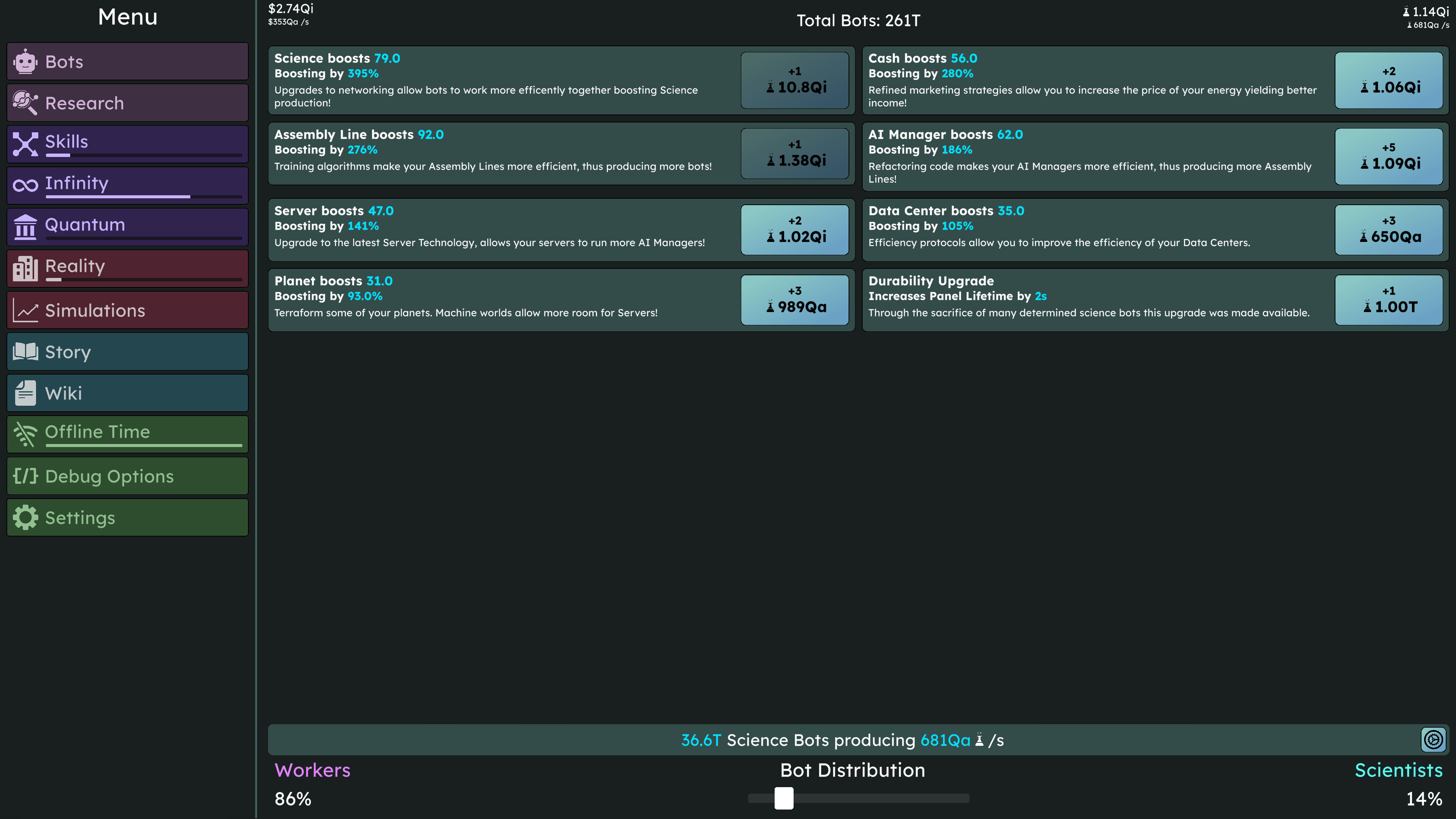 Idle Dyson Swarm screenshot 2
