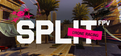 SPLIT FPV: Drone Racing — Steam header