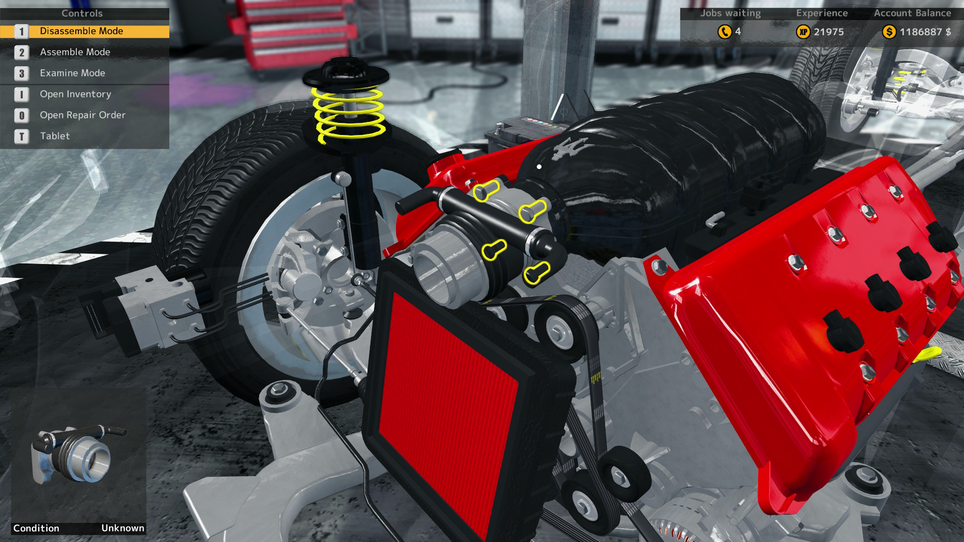 Car Mechanic Simulator 2015 - Maserati screenshot 3