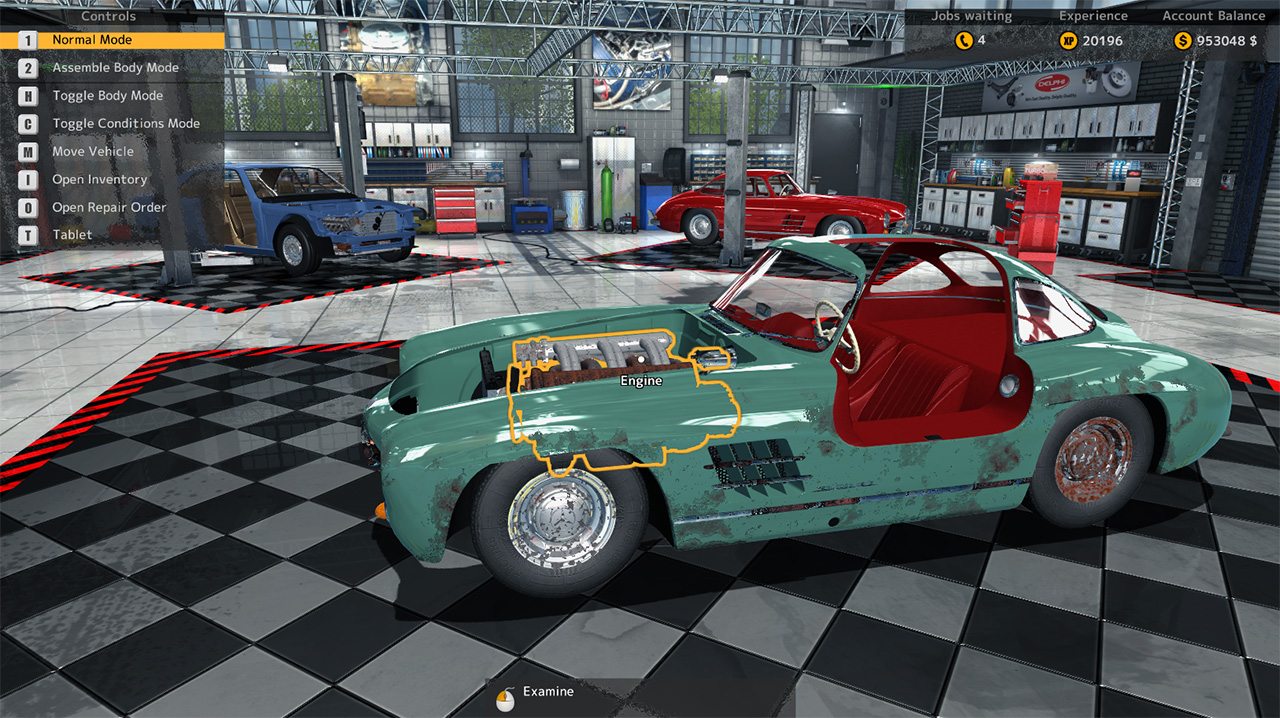 Car Mechanic Simulator 2015 - Mercedes-Benz screenshot 2