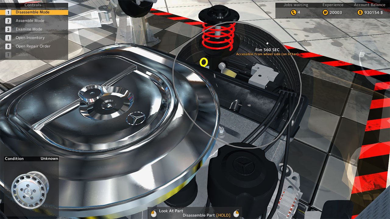 Car Mechanic Simulator 2015 - Mercedes-Benz screenshot 4
