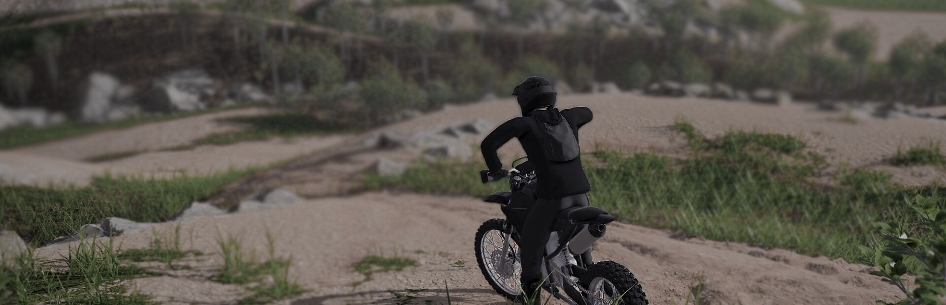 Senders - Wide Open Dirtbike Sim