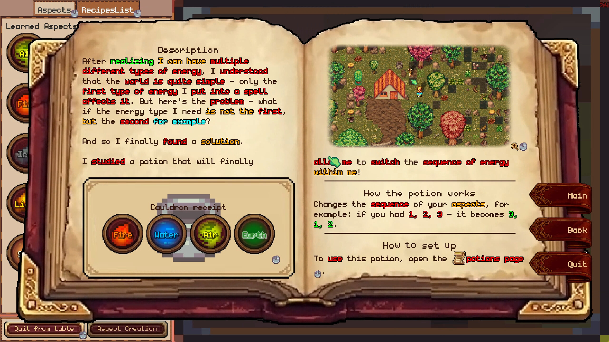 Alchemist screenshot 2