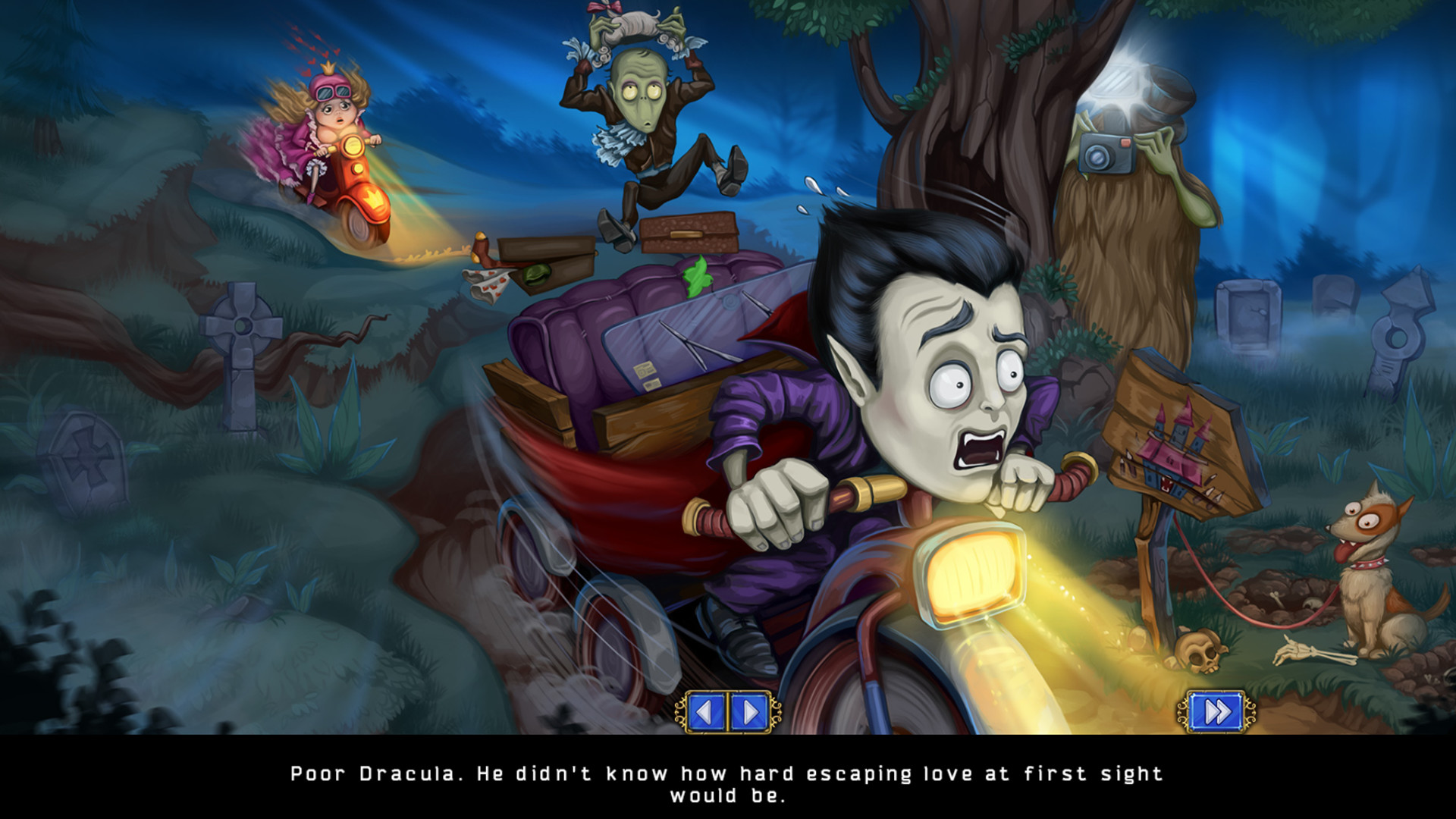 Incredible Dracula: Chasing Love Collector's Edition screenshot 1