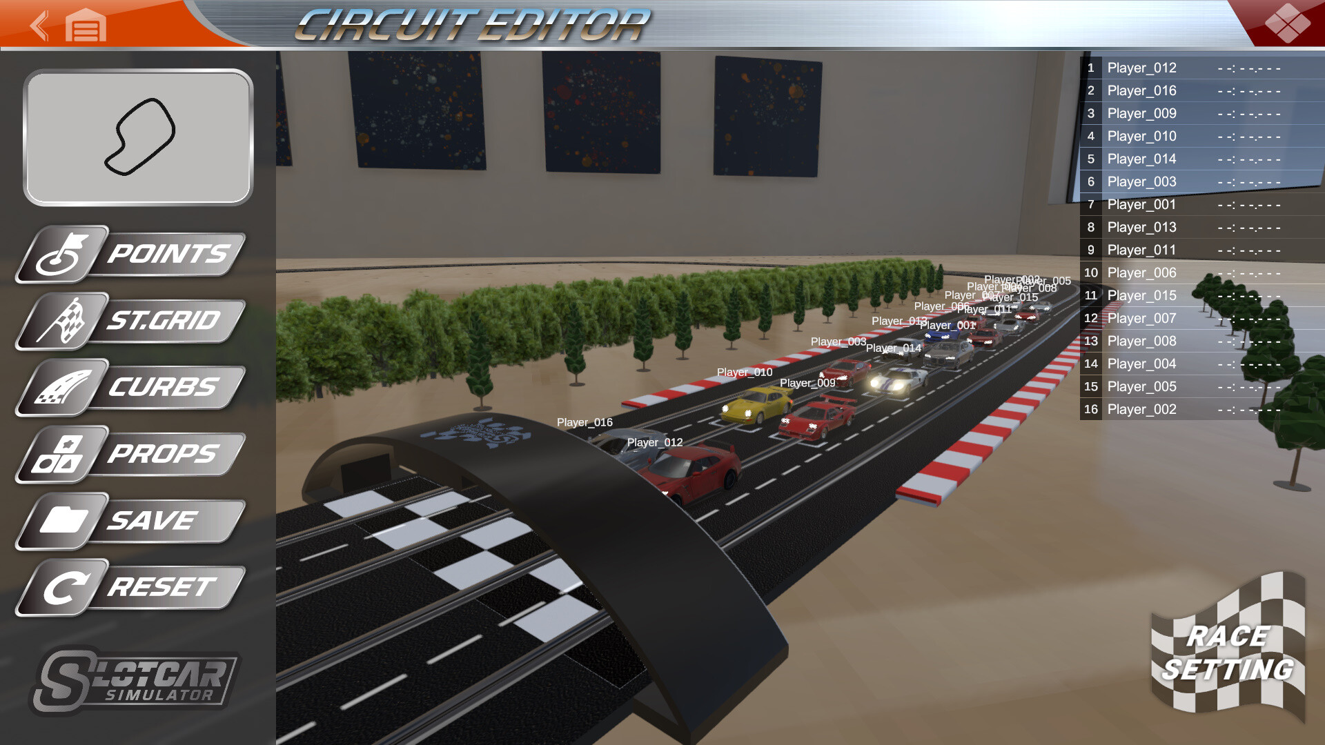 Slot Car Simulator screenshot 8