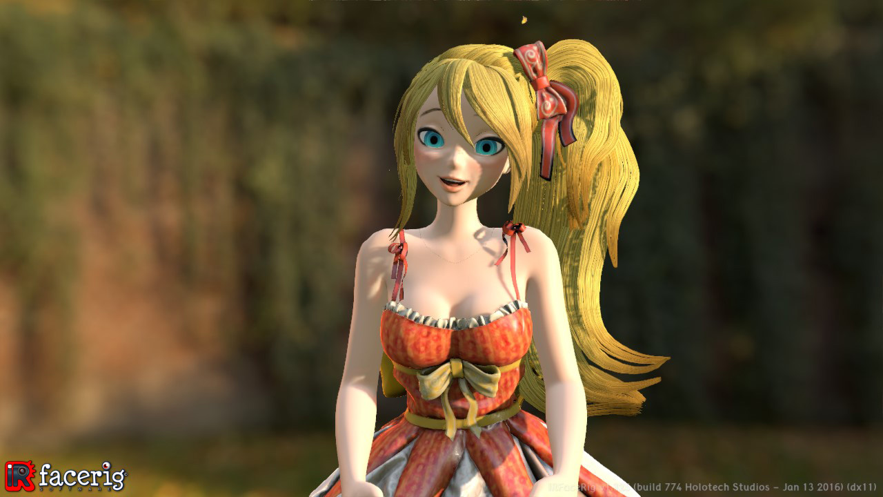 IRFaceRig Natsuko screenshot 1