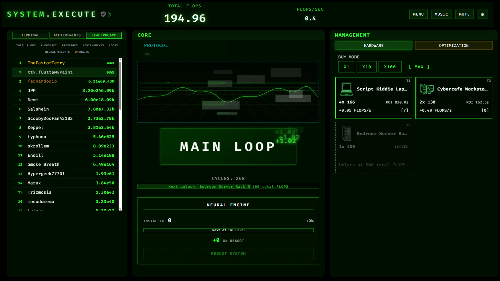System.Execute screenshot 2