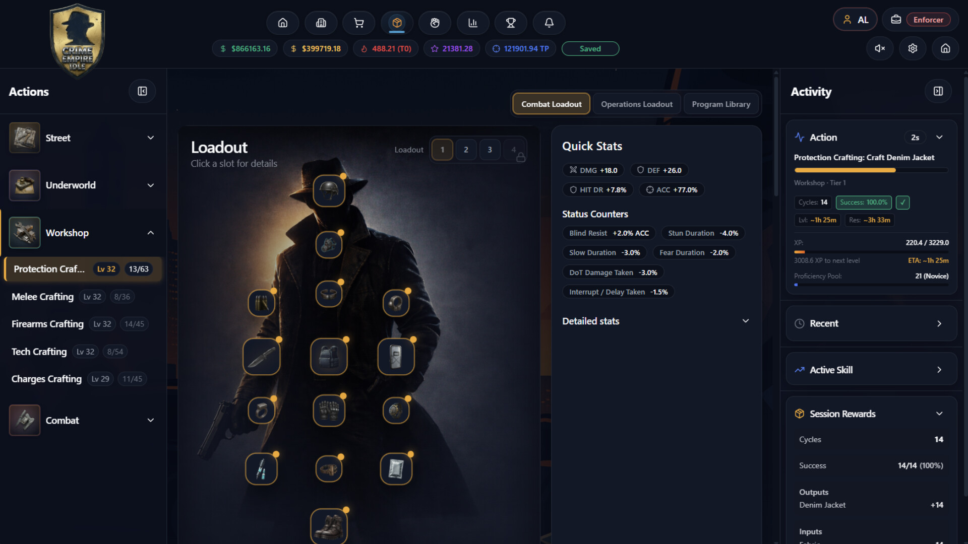 Crime Empire Idle screenshot 9