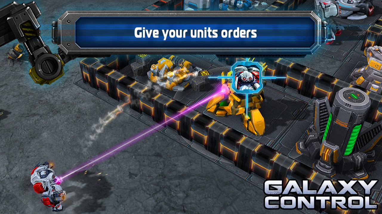 Galaxy Control: 3D Strategy screenshot 1