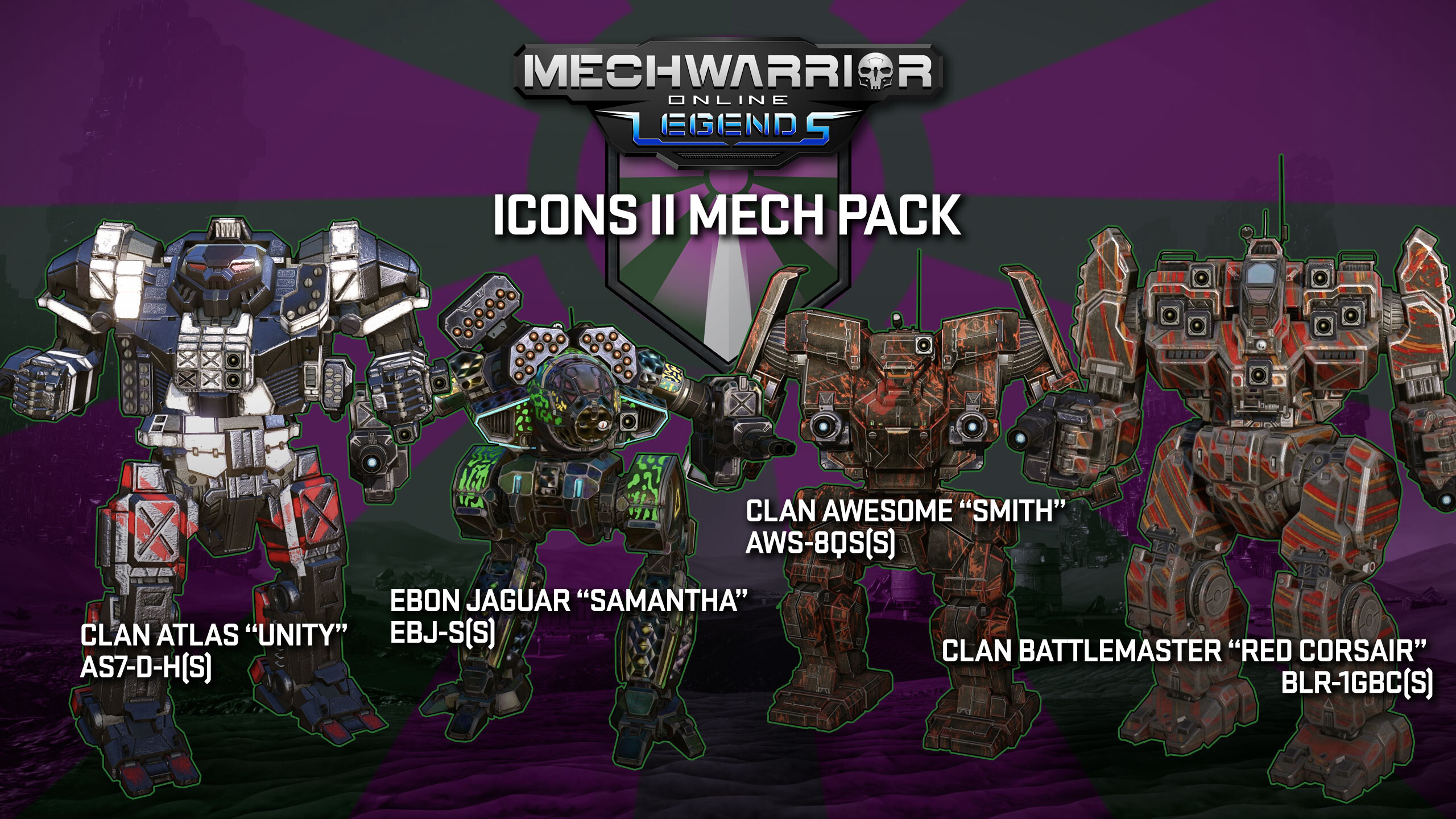 MechWarrior Online™ - Icons II Booster Pack screenshot 1