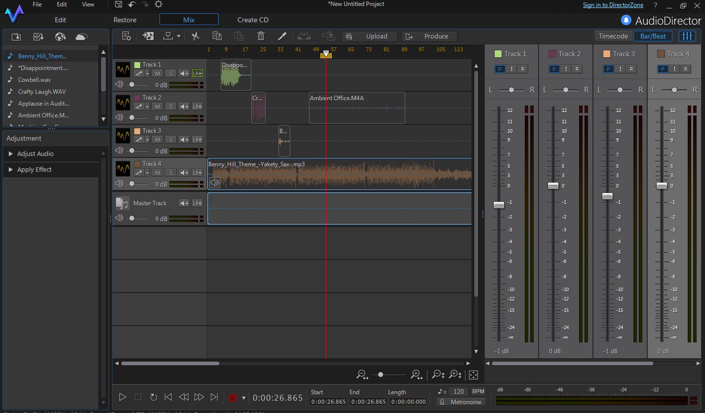 CyberLink AudioDirector 6 screenshot 7