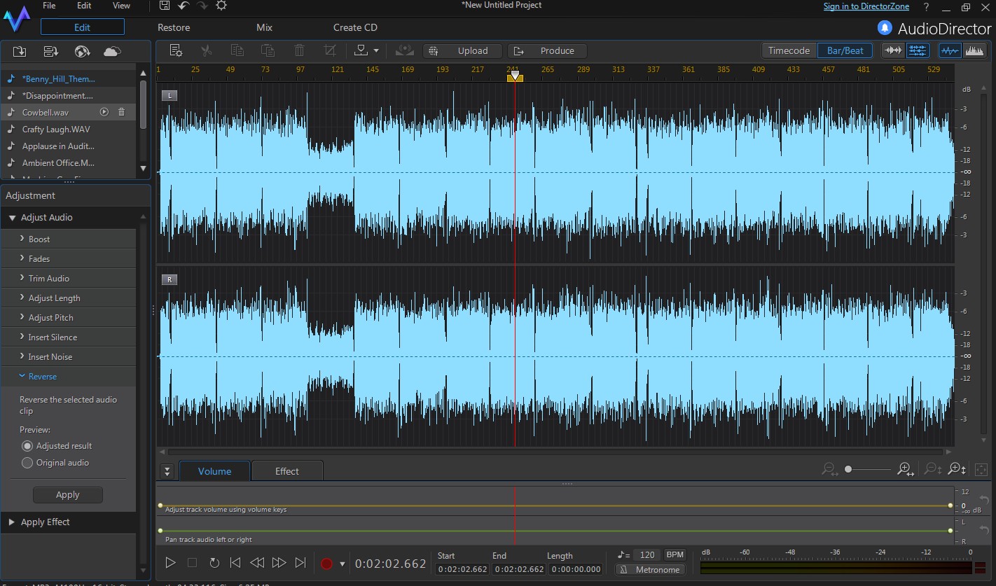 CyberLink AudioDirector 6 screenshot 8