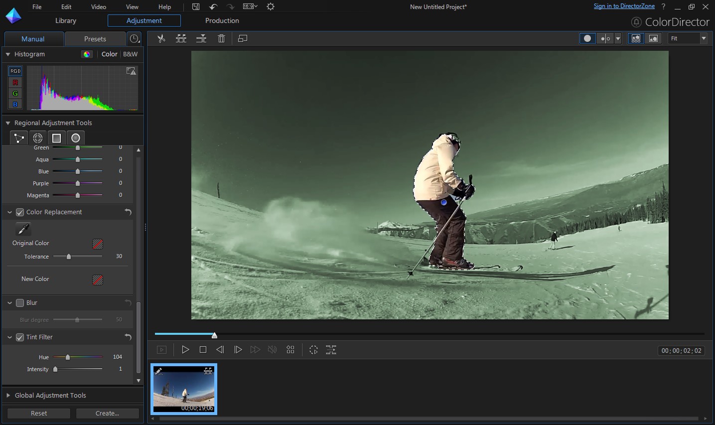 CyberLink ColorDirector 4 screenshot 5