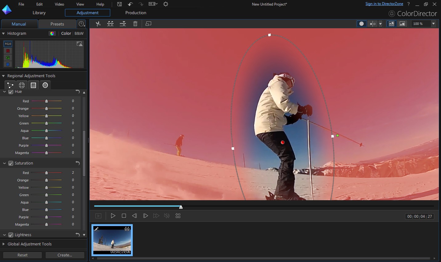 CyberLink ColorDirector 4 screenshot 4