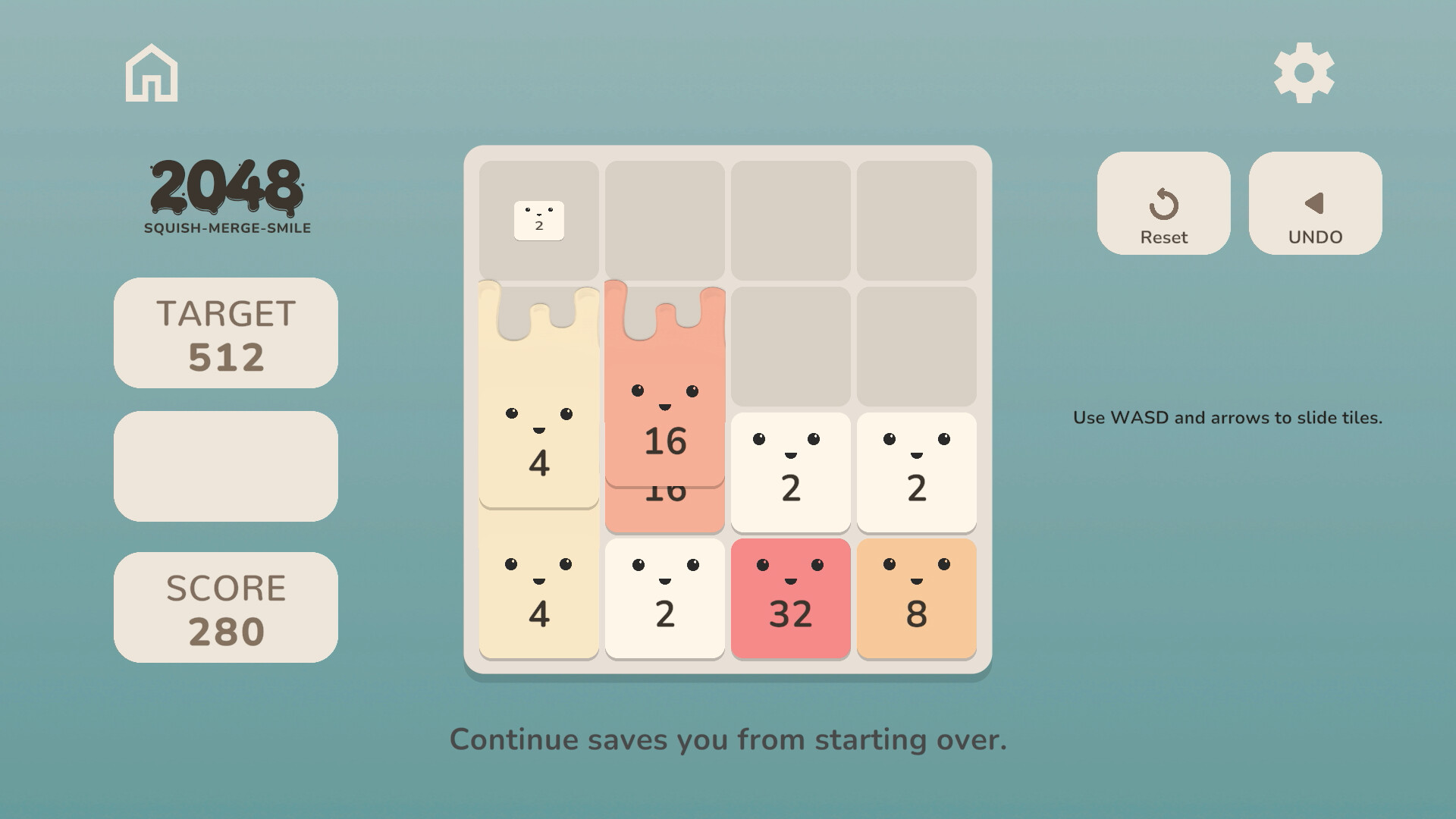 2048 screenshot 1