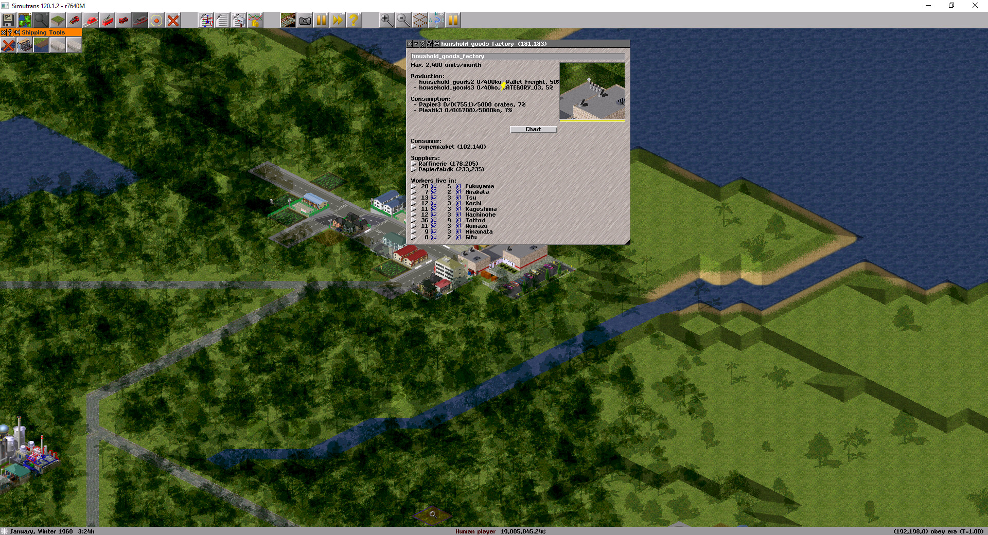 Simutrans - Pak128.Japan screenshot 6