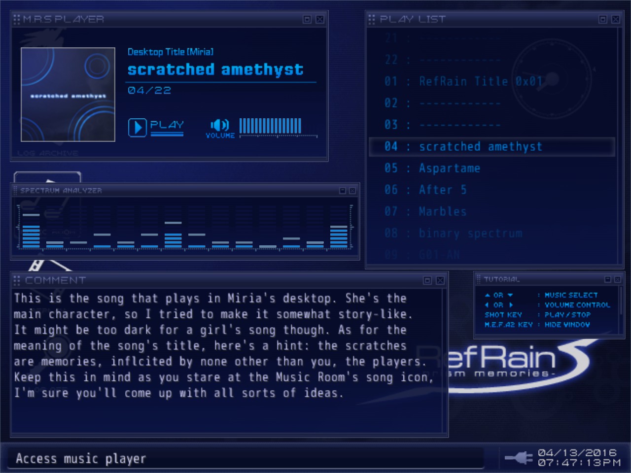 RefRain - prism memories - screenshot 26