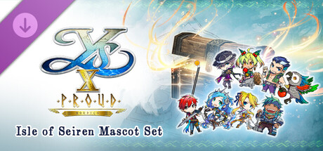 Ys X: Proud Nordics - Isle of Seiren Mascot Set