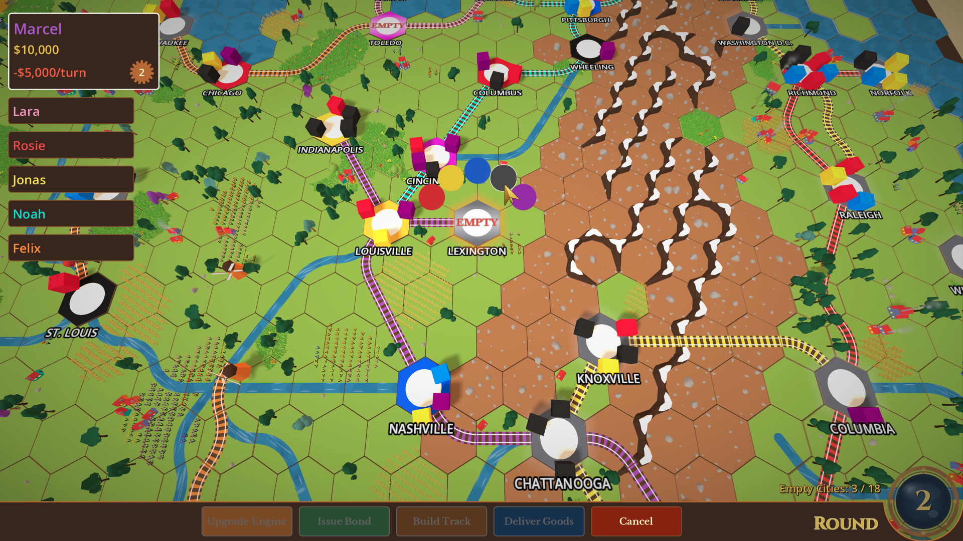 Rails & Rivals screenshot 6