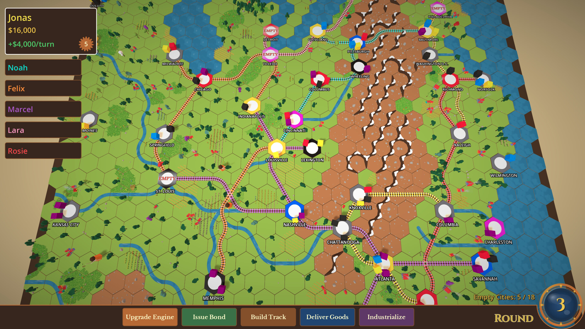 Rails & Rivals screenshot 7