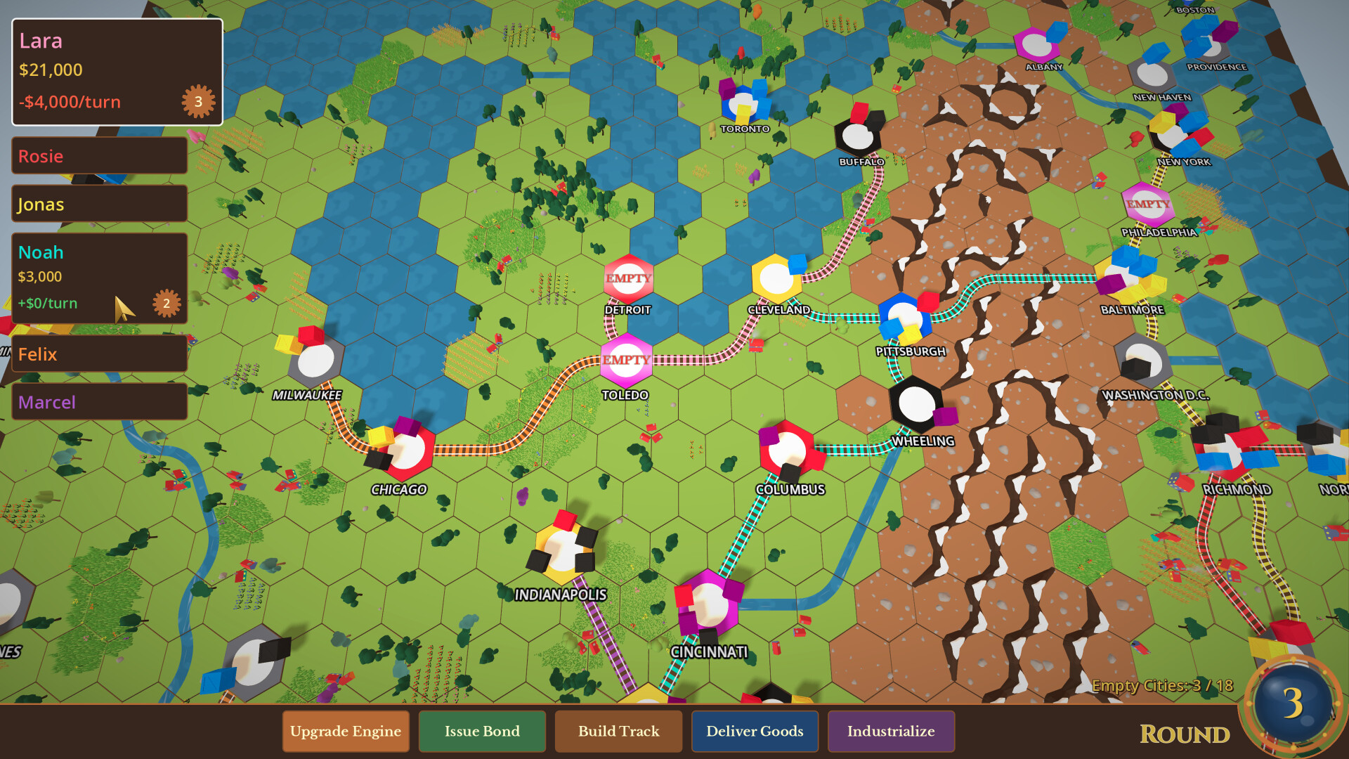 Rails & Rivals screenshot 13