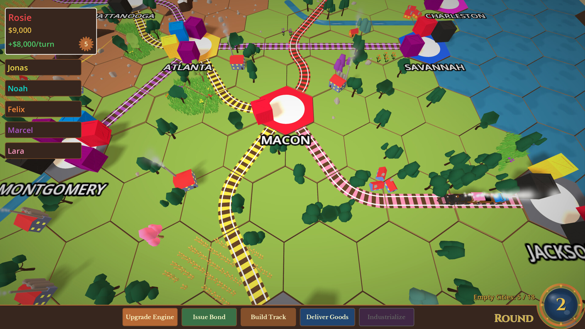 Rails & Rivals screenshot 10