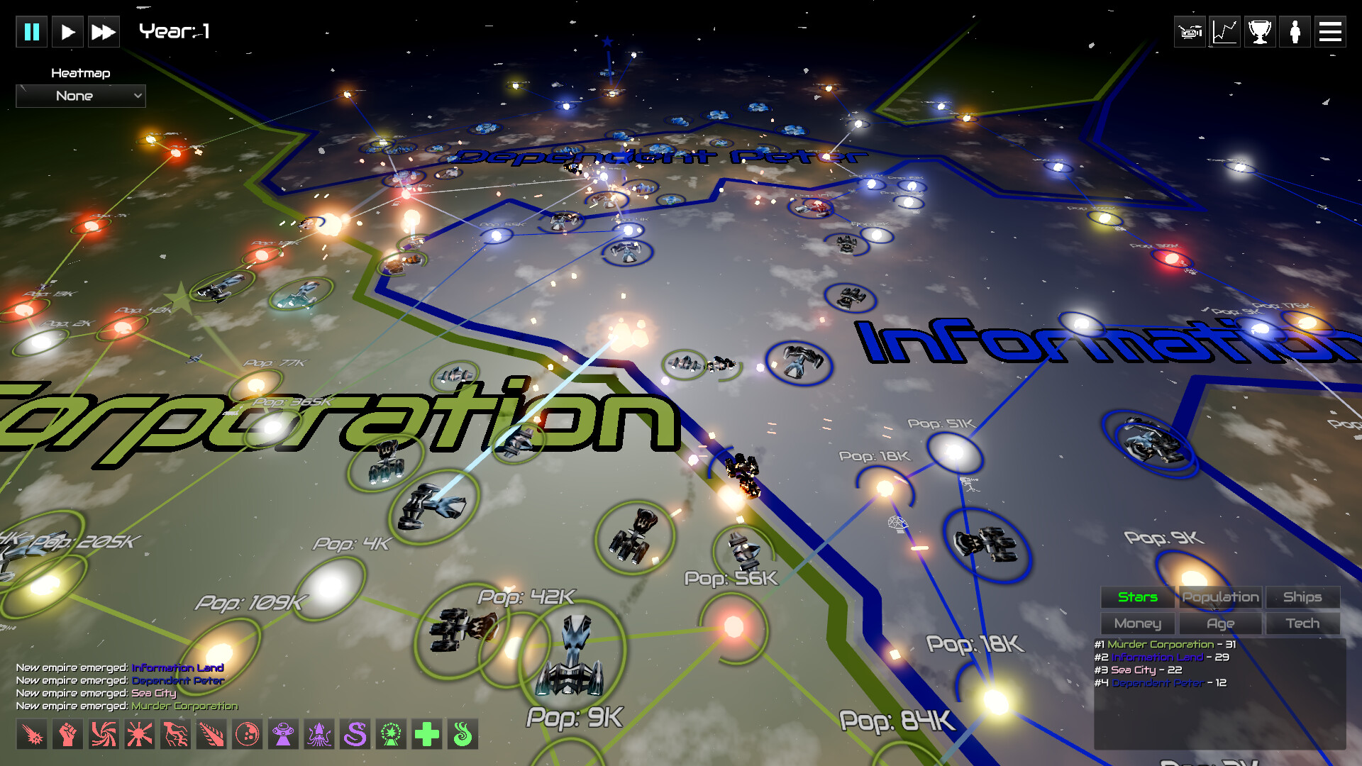 GalactiWar - Empire Simulator screenshot 10