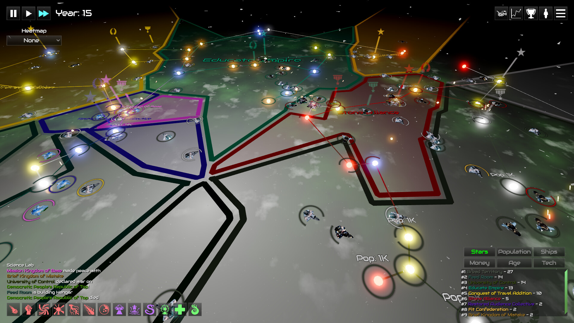 GalactiWar - Empire Simulator screenshot 11