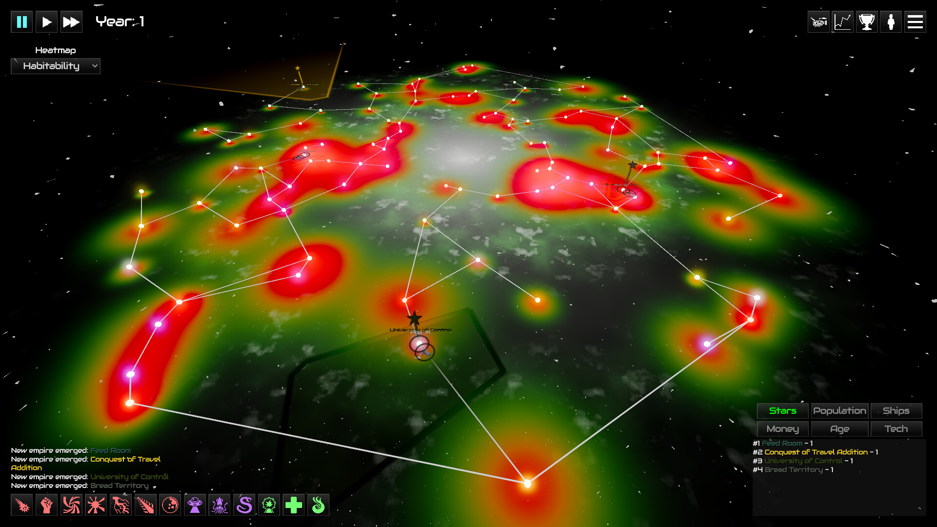 GalactiWar - Empire Simulator screenshot 9