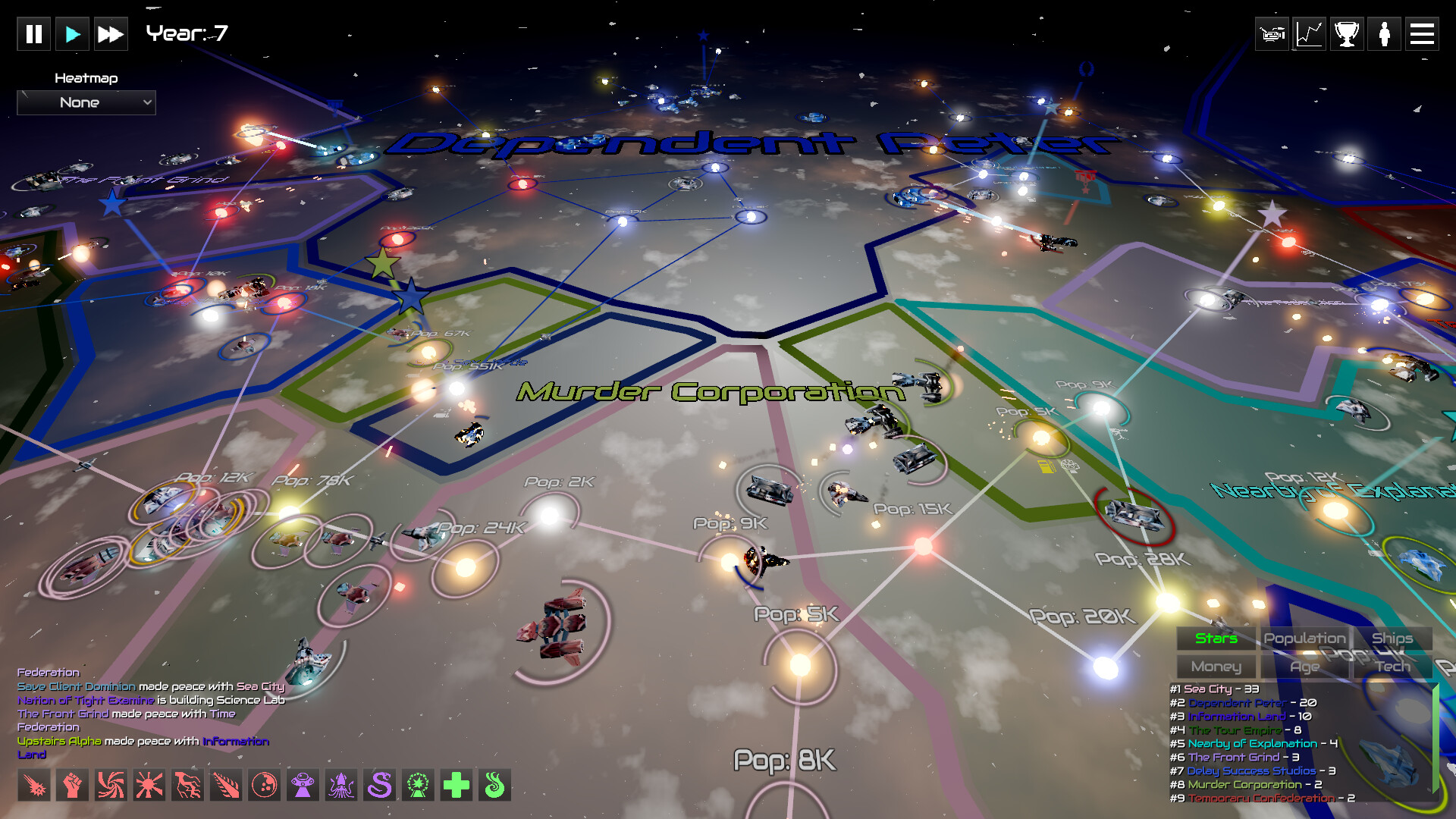 GalactiWar - Empire Simulator screenshot 12