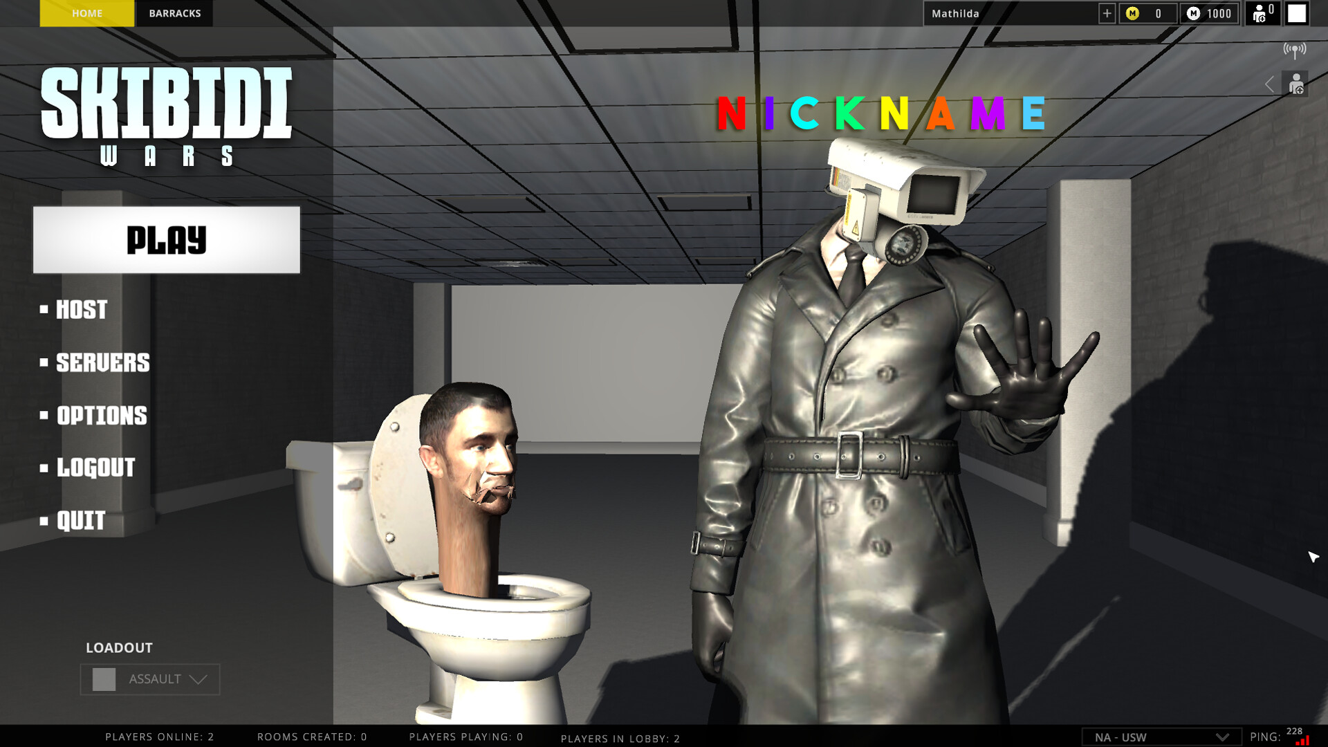 Skibidi Wars - Supporter Pack screenshot 1