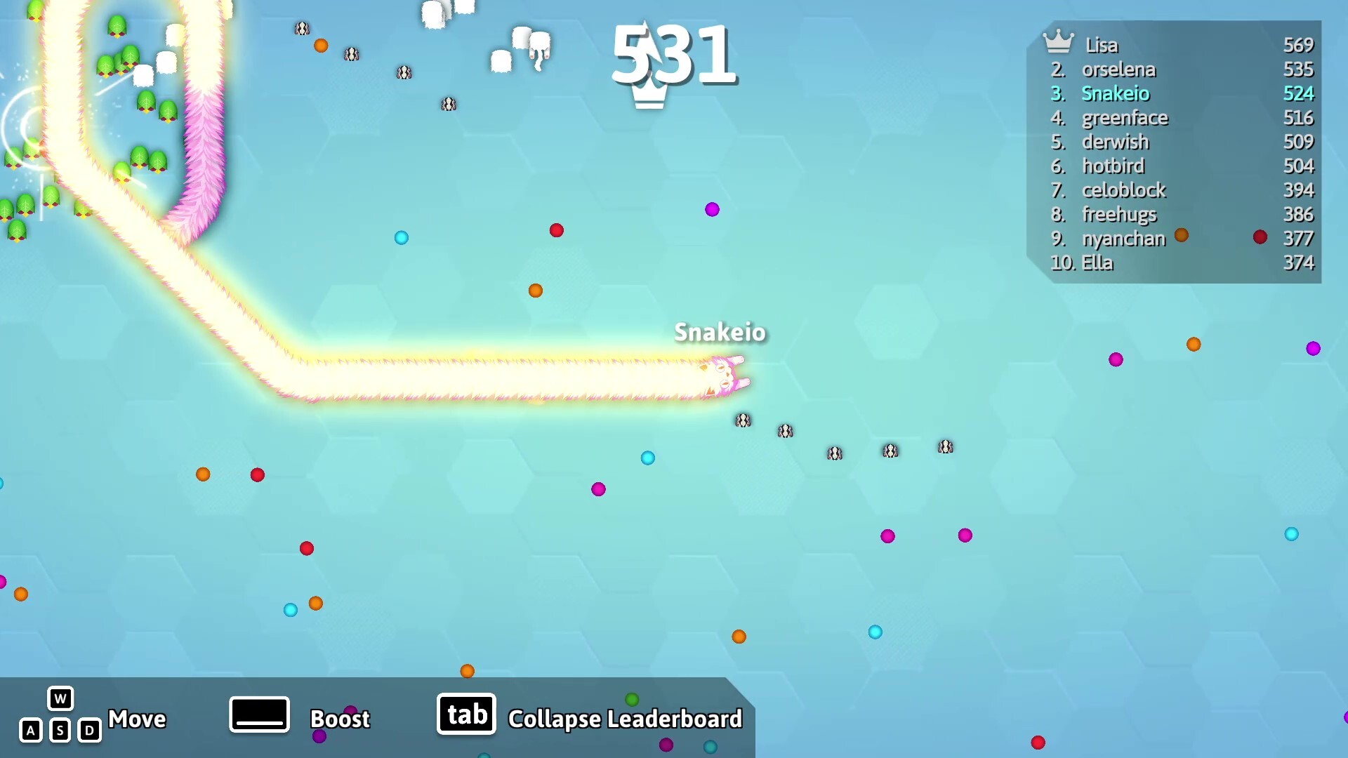 Snake.io screenshot 4