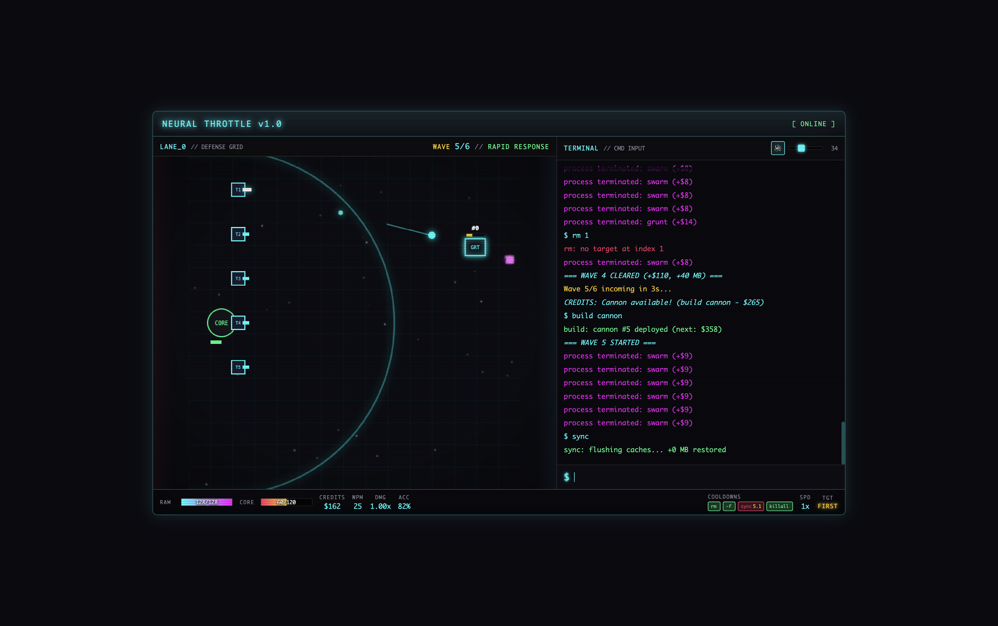 Neural Throttle screenshot 3