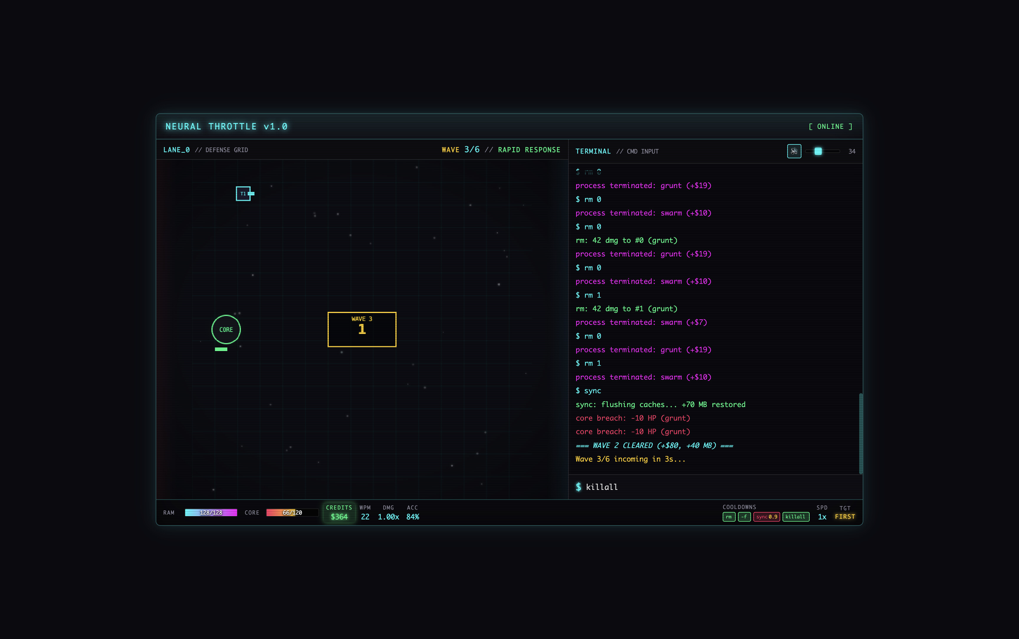 Neural Throttle screenshot 5