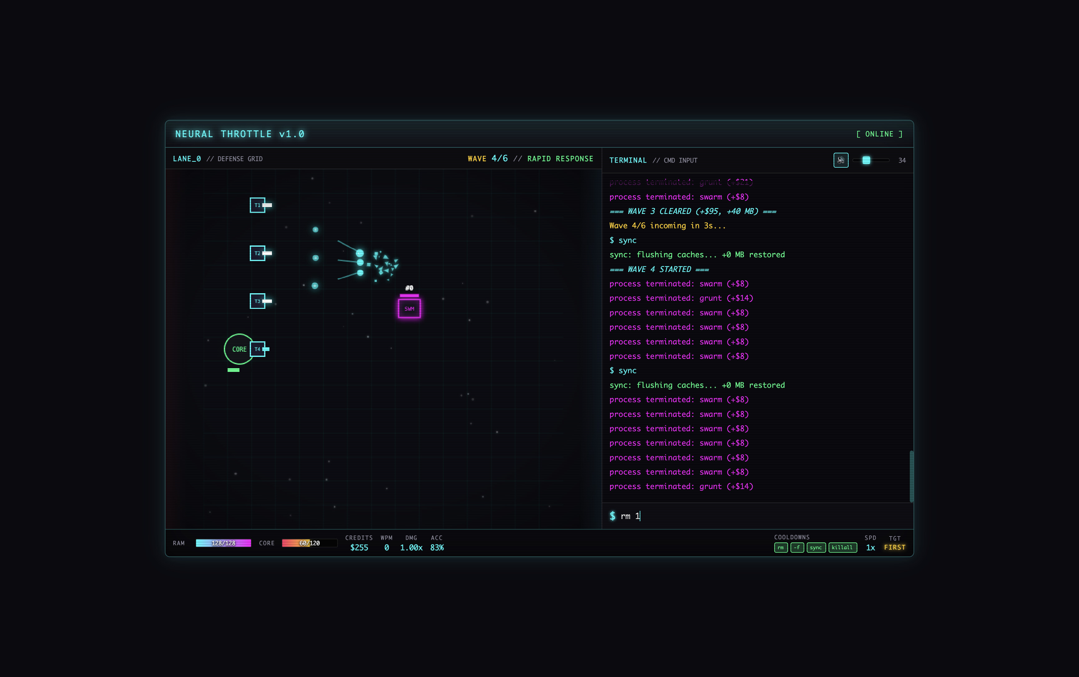Neural Throttle screenshot 2