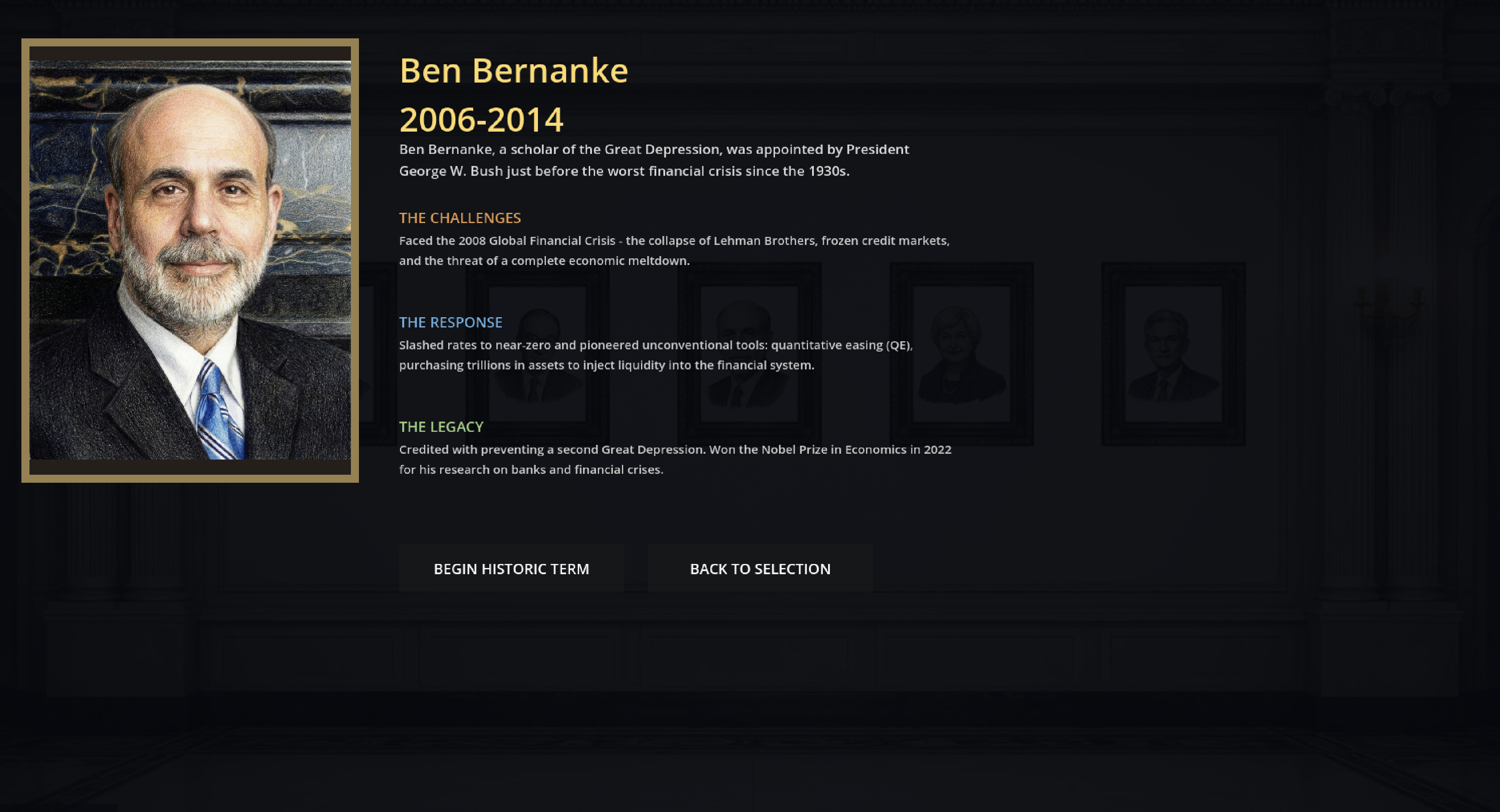 Federal Reserve Simulator screenshot 6