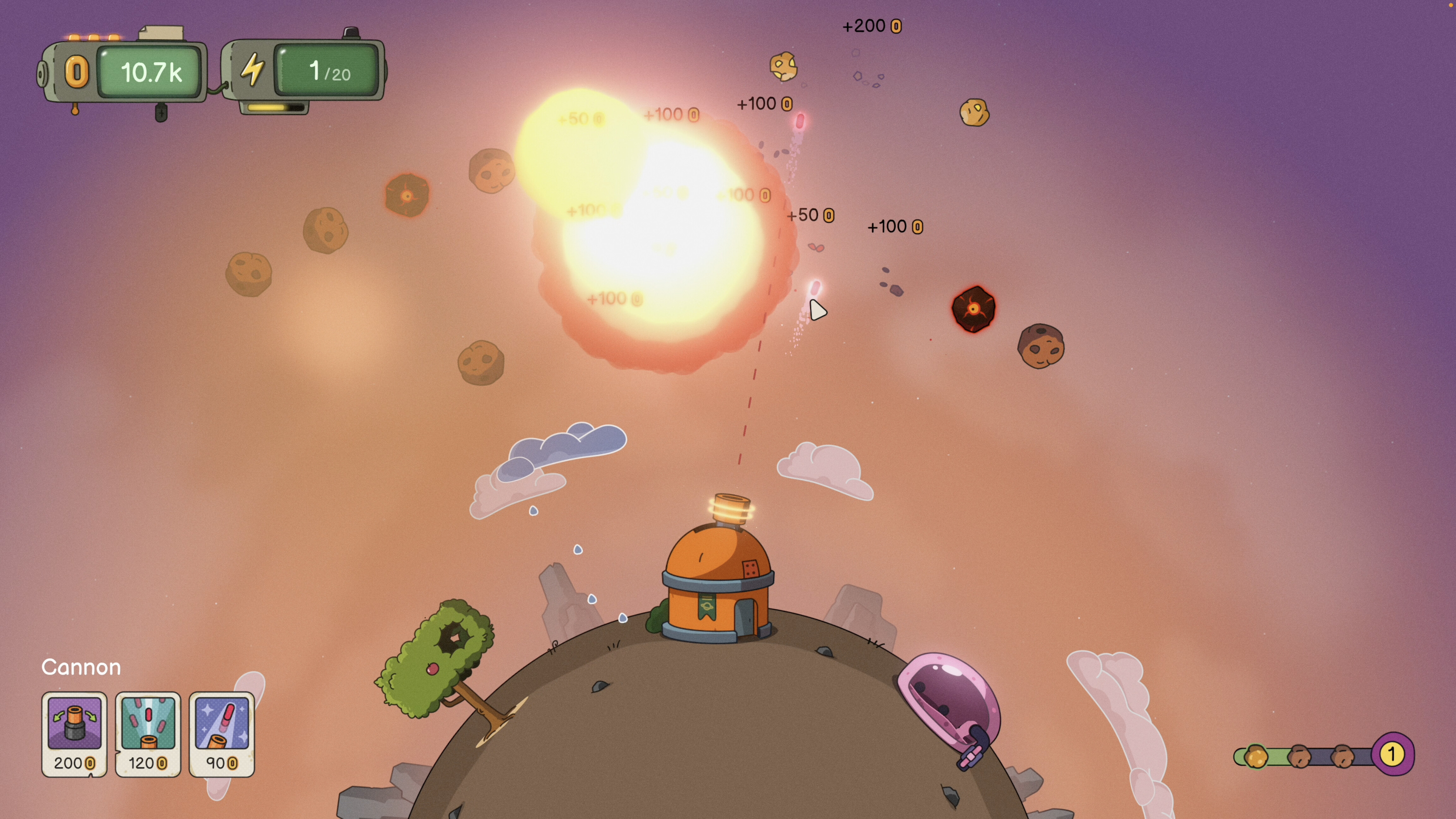 Tiny Planets: Dream Defender screenshot 5
