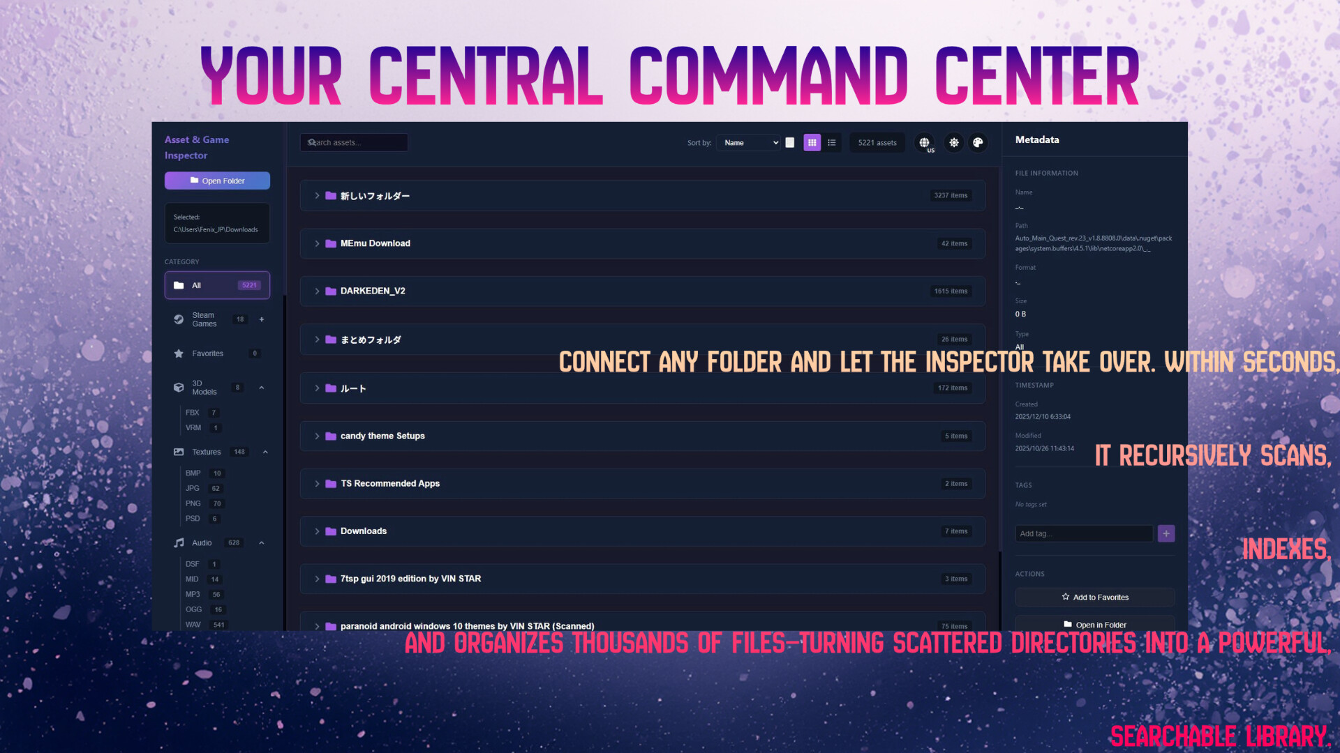 Asset & Game Inspector screenshot 2
