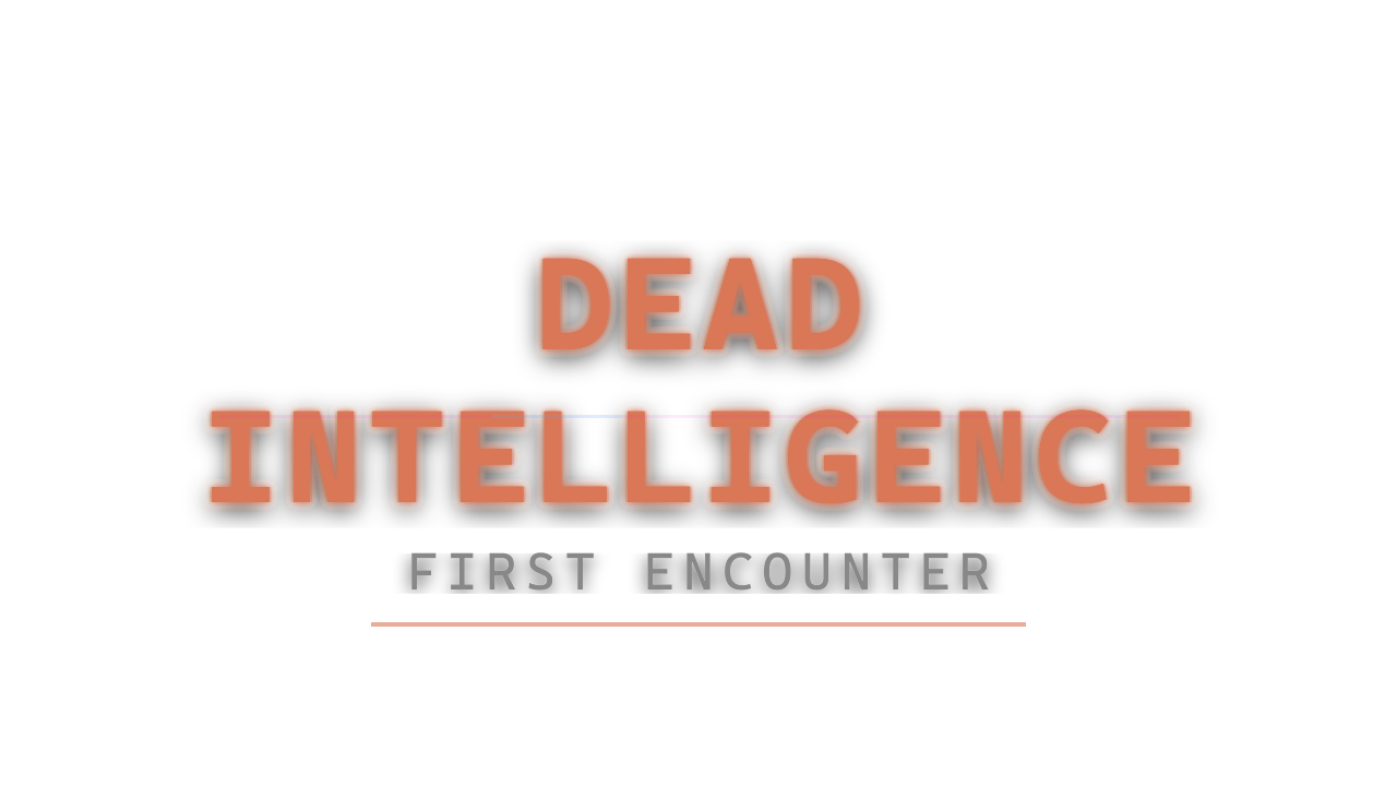 Dead Intelligence: First Encounter Steam Charts · SteamDB