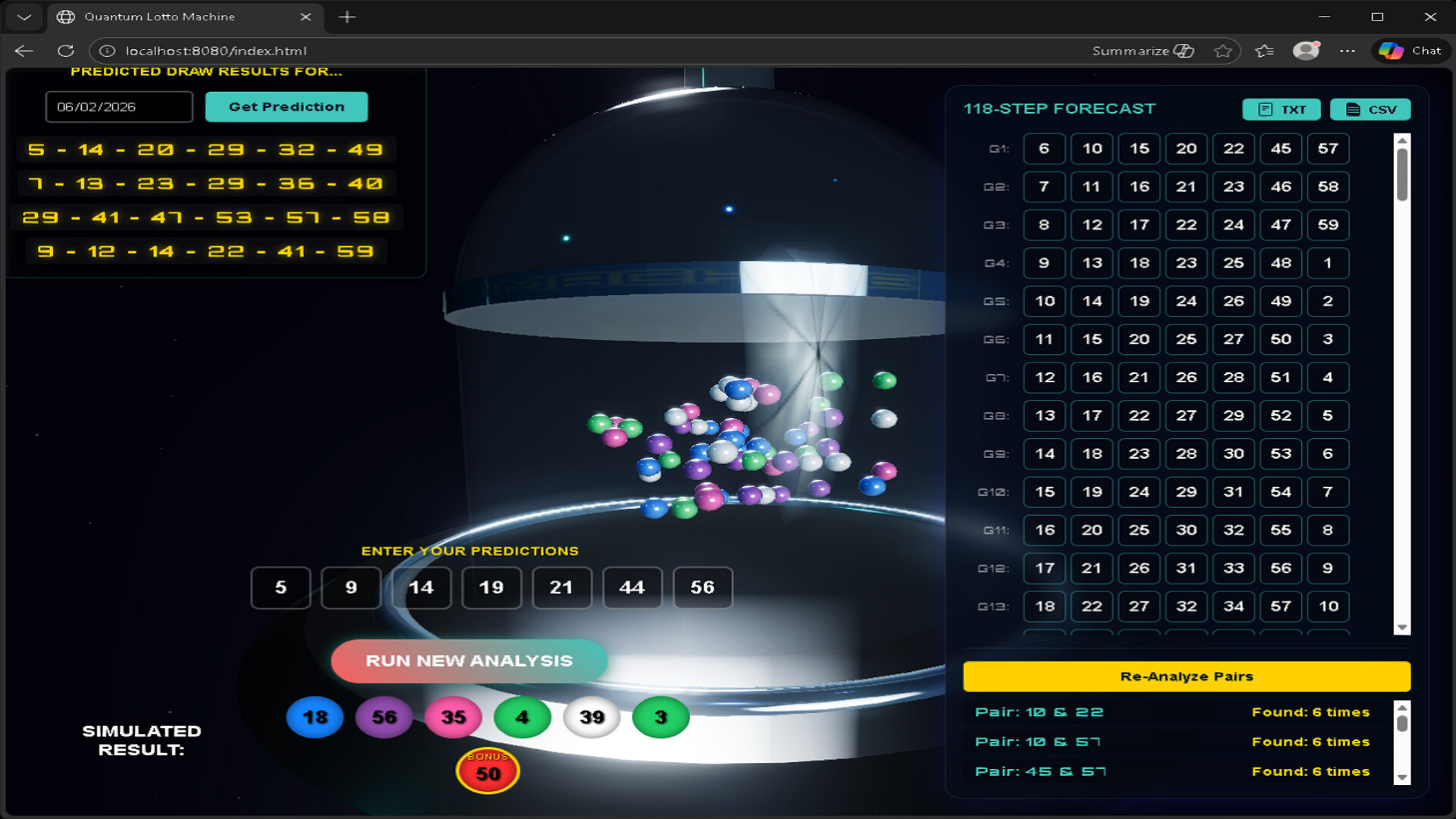 Quantum Lotto Machine screenshot 7