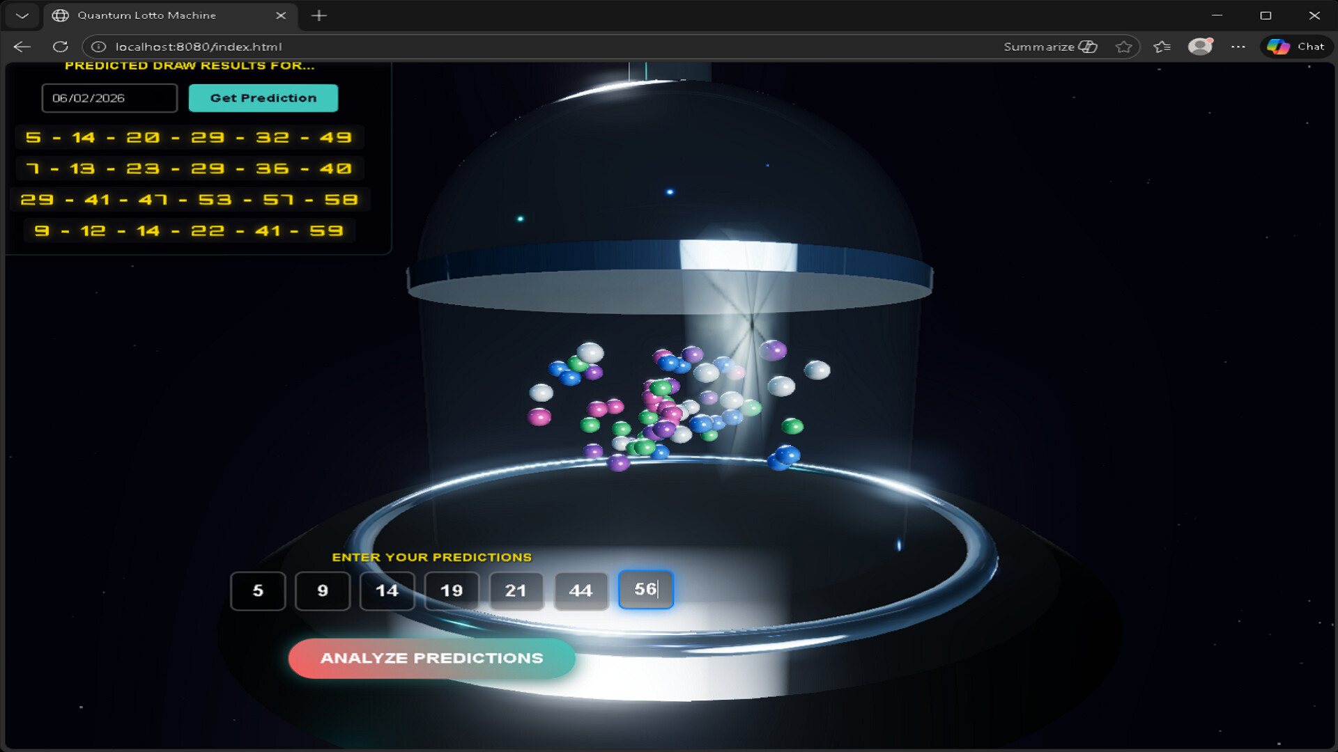 Quantum Lotto Machine screenshot 4