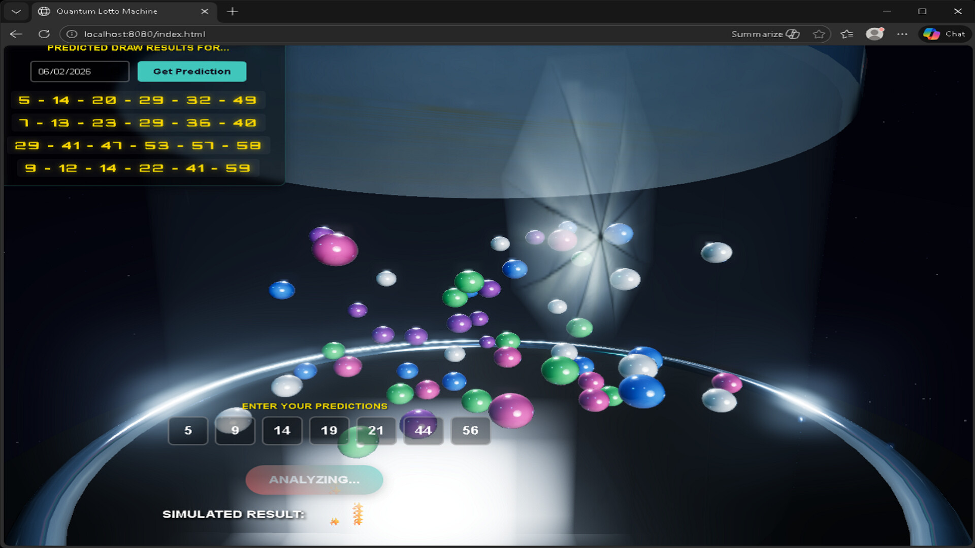 Quantum Lotto Machine screenshot 5