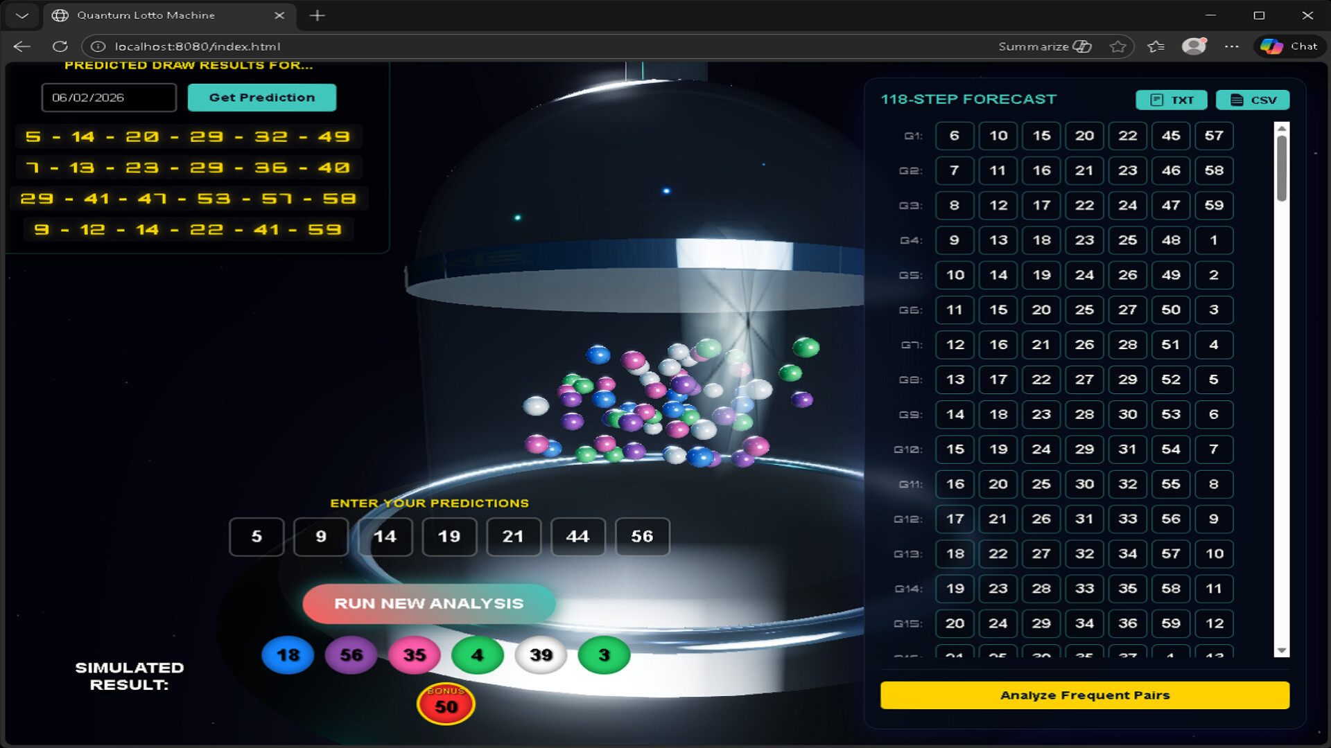 Quantum Lotto Machine screenshot 6
