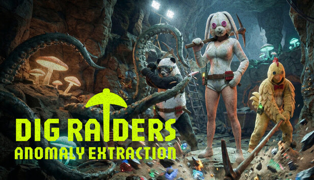 Dig World Pixel Rader's DIG Raiders: Anomaly Extraction no Steam