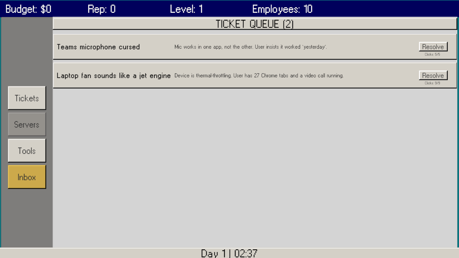 SYSADMIN Hell screenshot 1