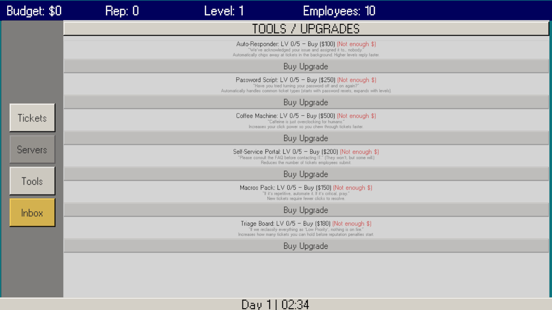 SYSADMIN Hell screenshot 2