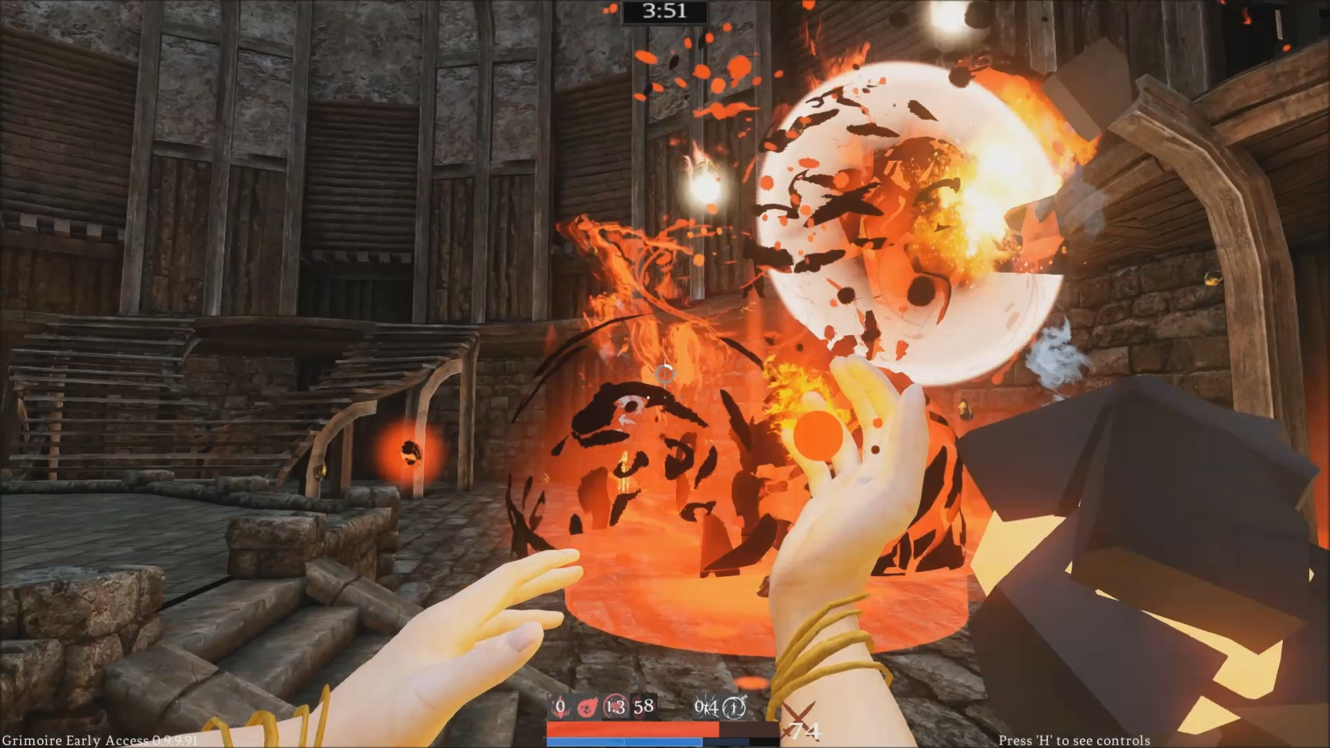 Grimoire: Manastorm - Fire Class screenshot 2