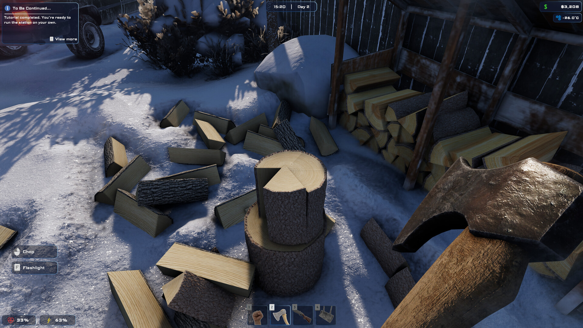Arctic Shift Fuel Station Build 24384209 gameplay screenshot 3